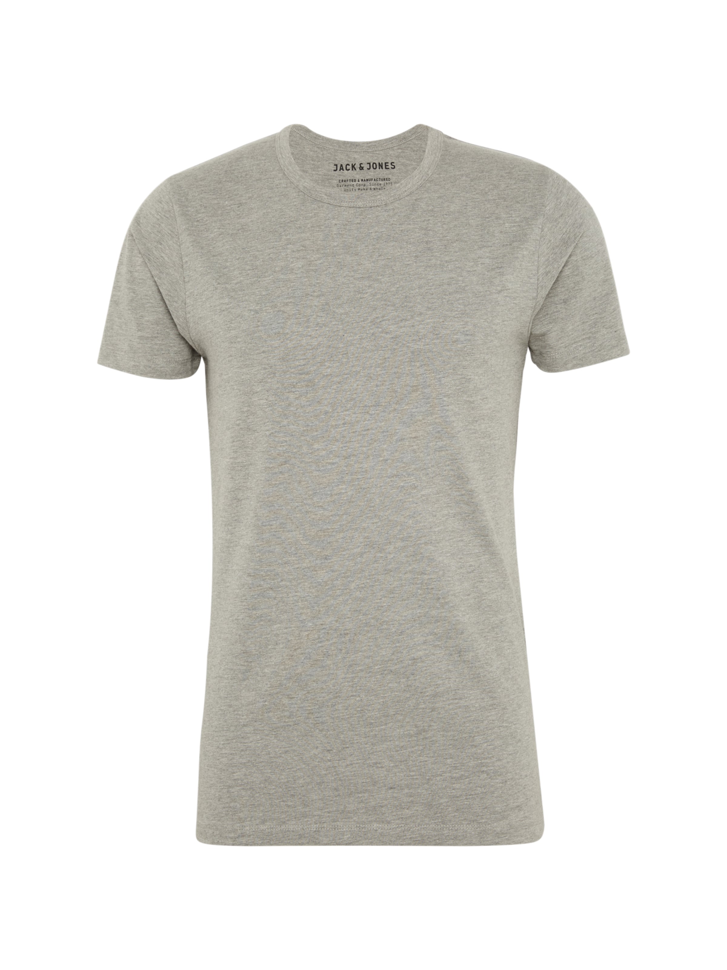 Men T-shirts | JACK & JONES Shirt in Mottled Grey - HD47117