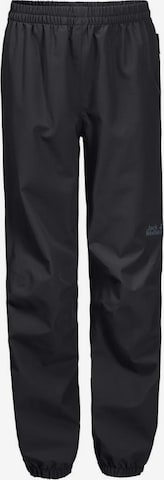 Pantalon d'extérieur 'Rainy Days' JACK WOLFSKIN en noir : devant