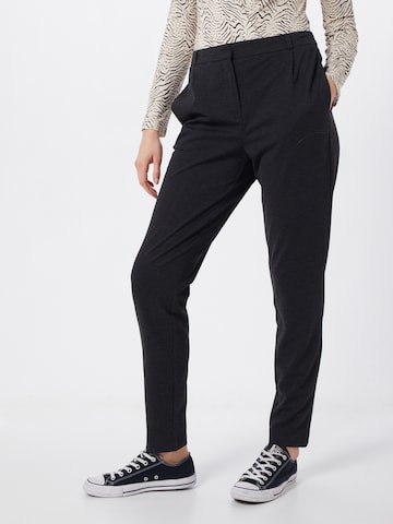 VERO MODA Tapered Bandplooibroek 'VMJUSSI' in Grijs: voorkant