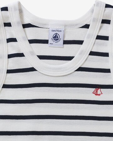 PETIT BATEAU Undershirt 'DEBARDEURS' in White