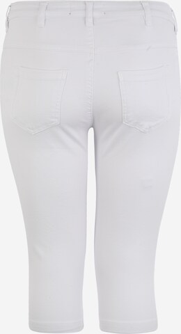Regular Jeans 'Emily' de la Zizzi pe alb: spate