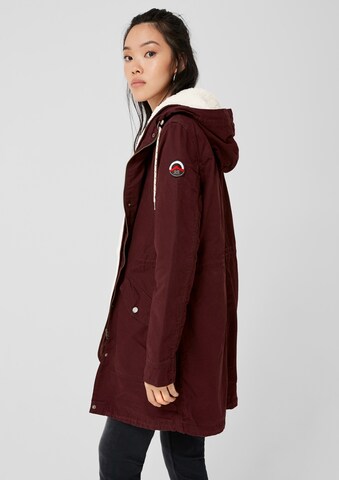 QS Parka zimowa w kolorze czerwony