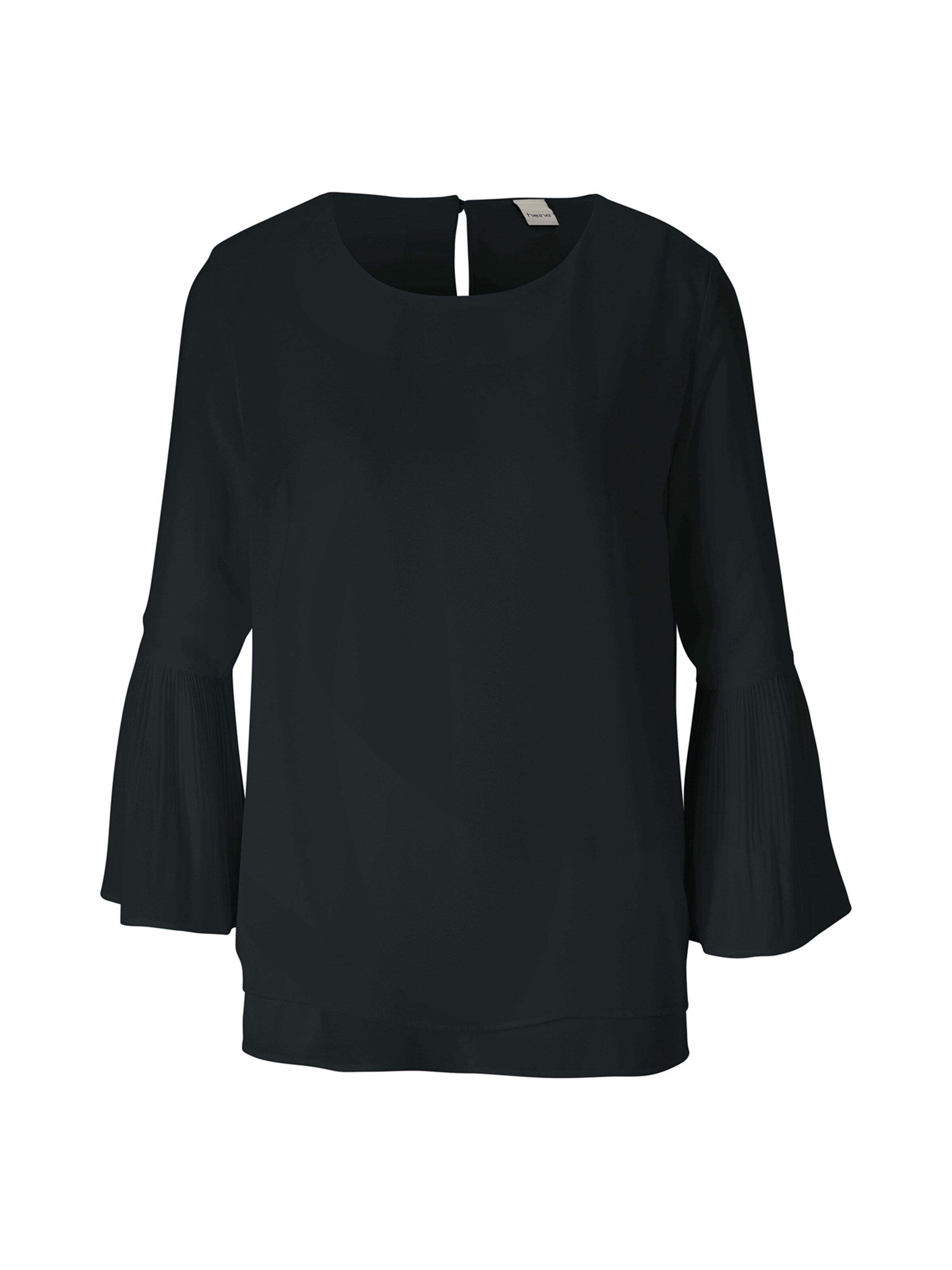 heine - Bluse in schwarz