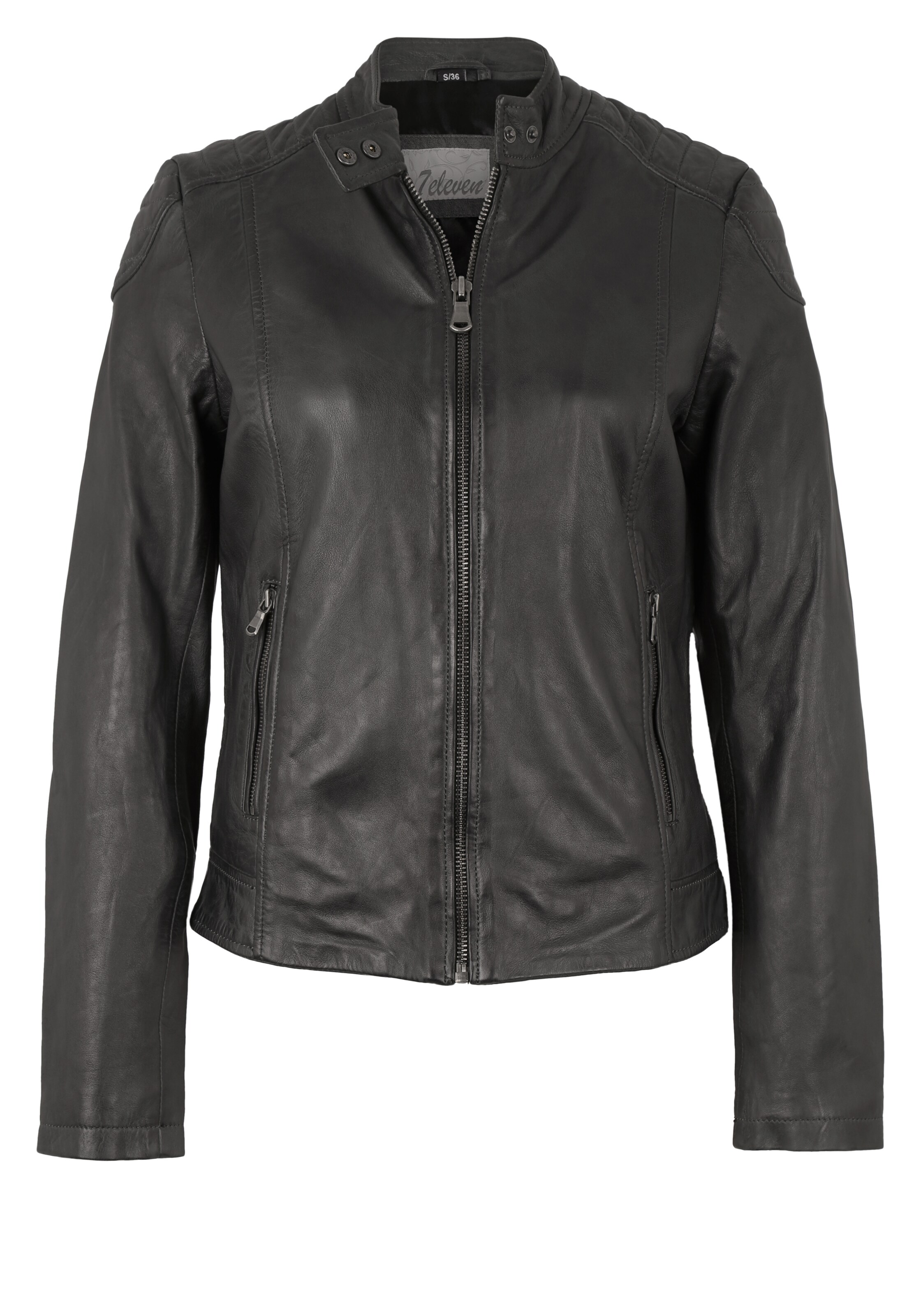 7ELEVEN Jacke 'Raffi' in Grau: Vorderseite