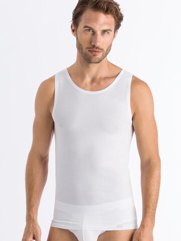 Hanro Undershirt ' Natural Function ' in White: front