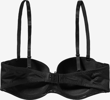 LASCANA Regular Bra in Black