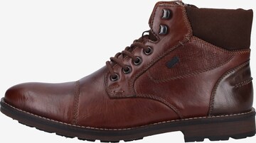 Bottines à lacets Rieker en marron