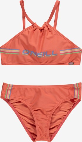 High neck Bikini 'CALI HOLIDAY' di O'NEILL in arancione: frontale