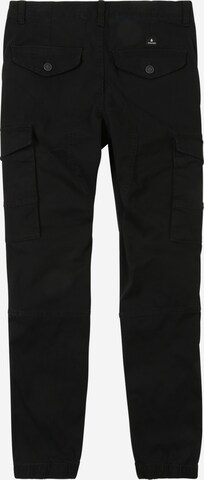 Jack & Jones Junior Tapered Housut 'Paul' värissä musta