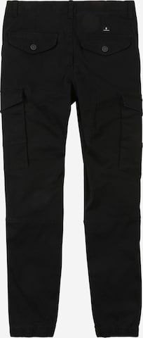 Tapered Pantaloni 'Paul' de la Jack & Jones Junior pe negru