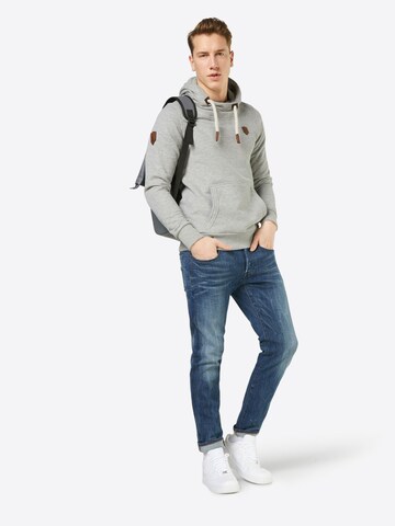 naketano Regular fit Sweatshirt 'Supapimmel' in Grey