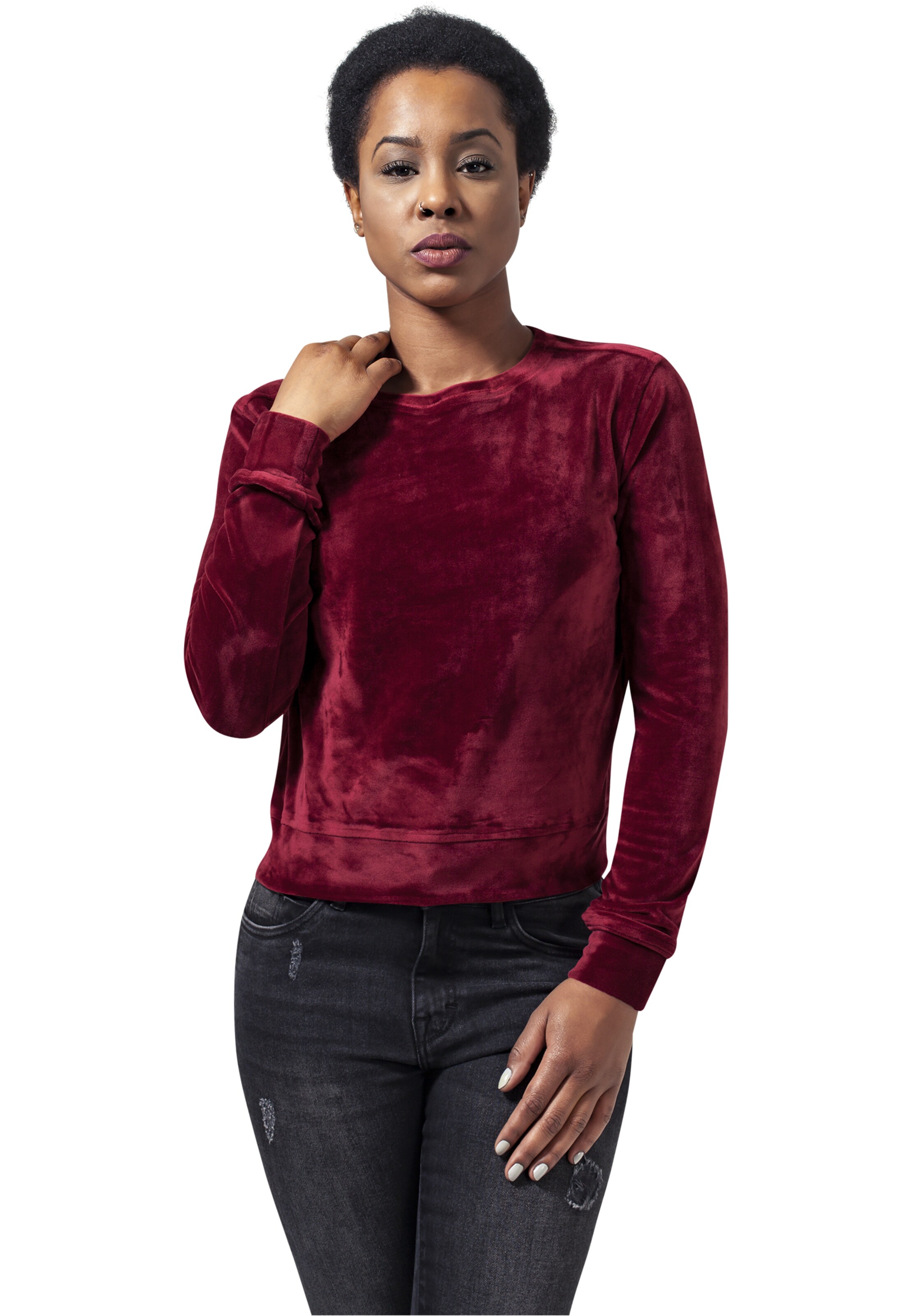 Pullover di Urban Classics in rosso: frontale