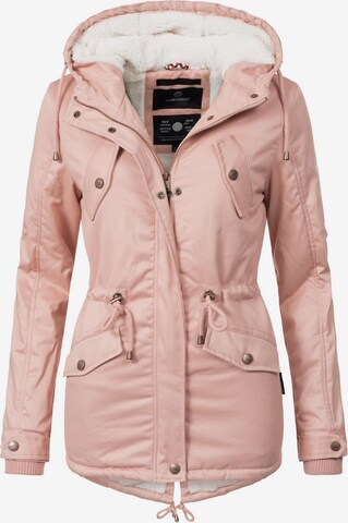 MARIKOO Winterjacke 'Manolya' in Pink: predná strana