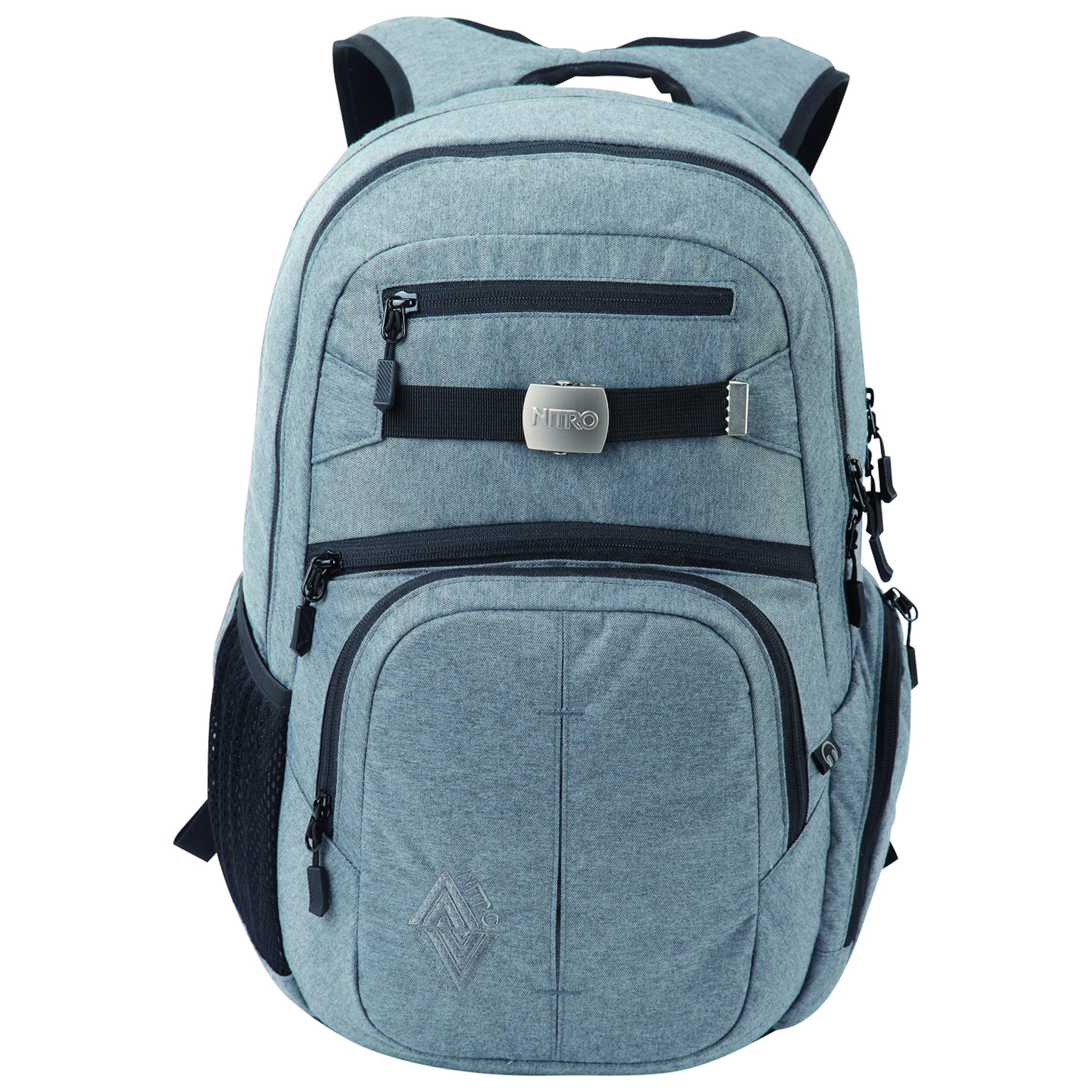 NitroBags Backpack 'Hero' in Blue: front