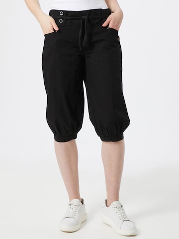 WLD Regular Pants in Black: front