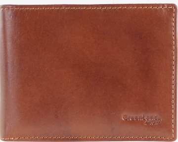 Greenland Nature Wallet 'Rubin' in Brown: front