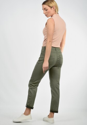 DESIRES Slimfit Straight-Jeans 'Elbja' in Grün