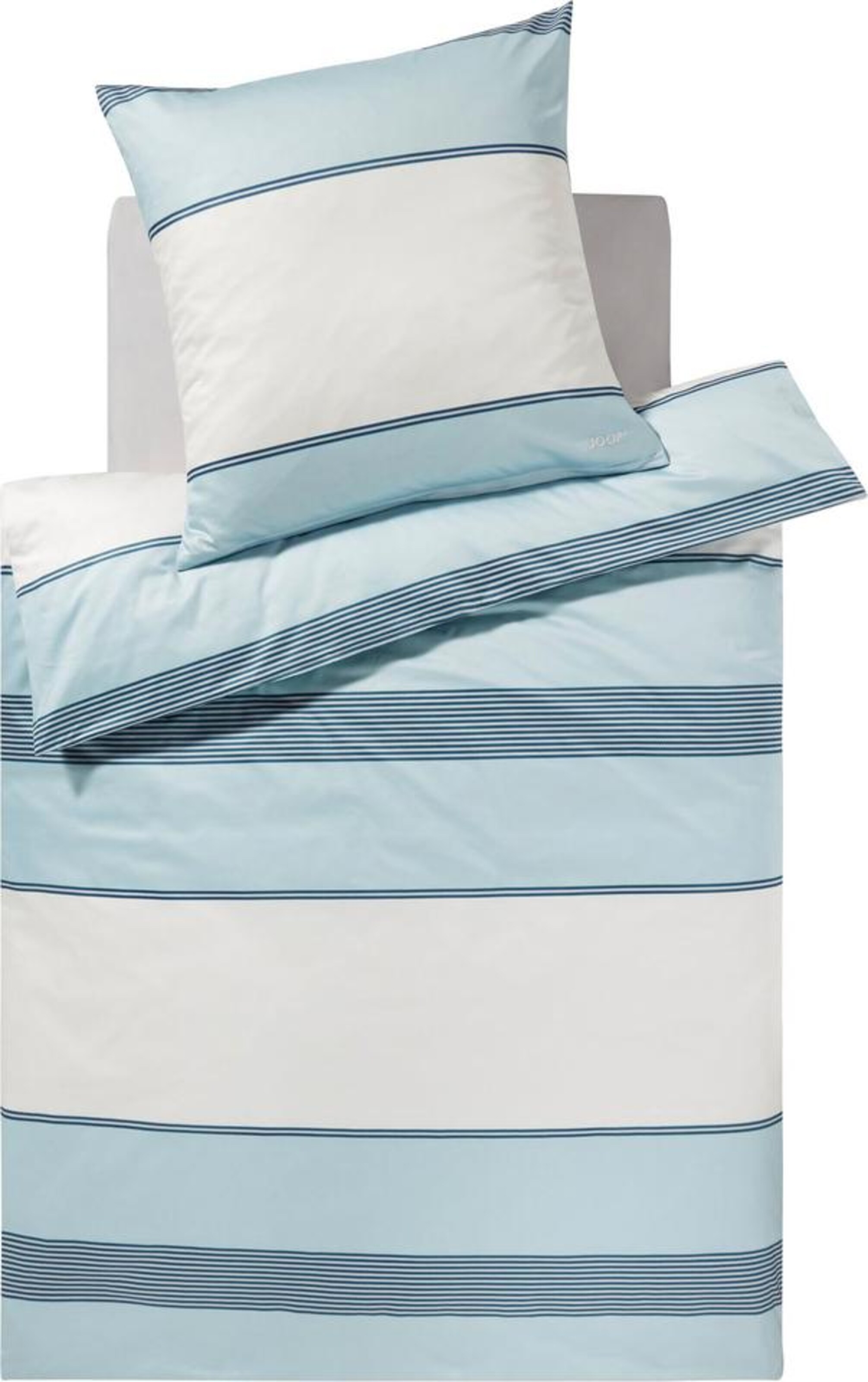 JOOP! - Bettwäsche 'Rise' in hellblau