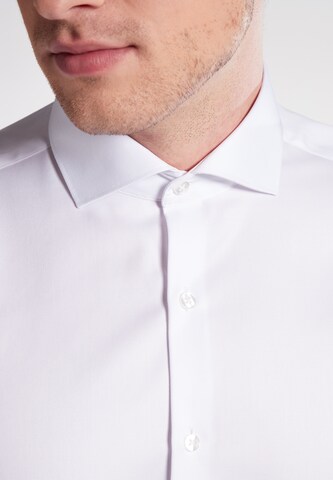 ETERNA Slim fit Button Up Shirt in White