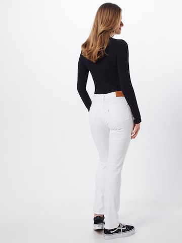 regular Jeans '724 High Rise Straight' di LEVI'S ® in bianco