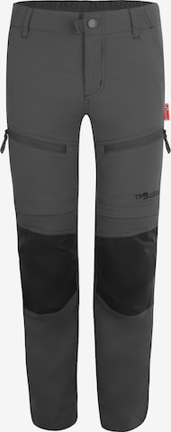 TROLLKIDS Outdoor Pants in Grey: front