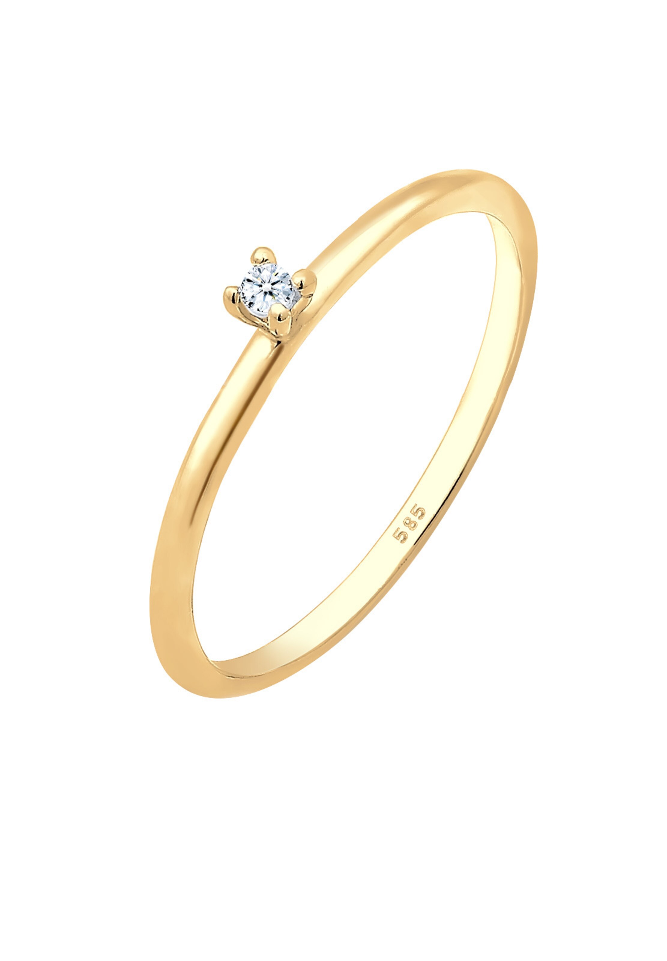 Elli DIAMONDS Ring in Gold: front
