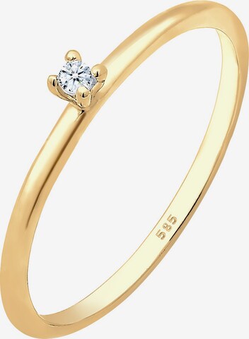 Elli DIAMONDS Ring in Gold: predná strana