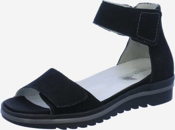 WALDLÄUFER Sandals in Black: front