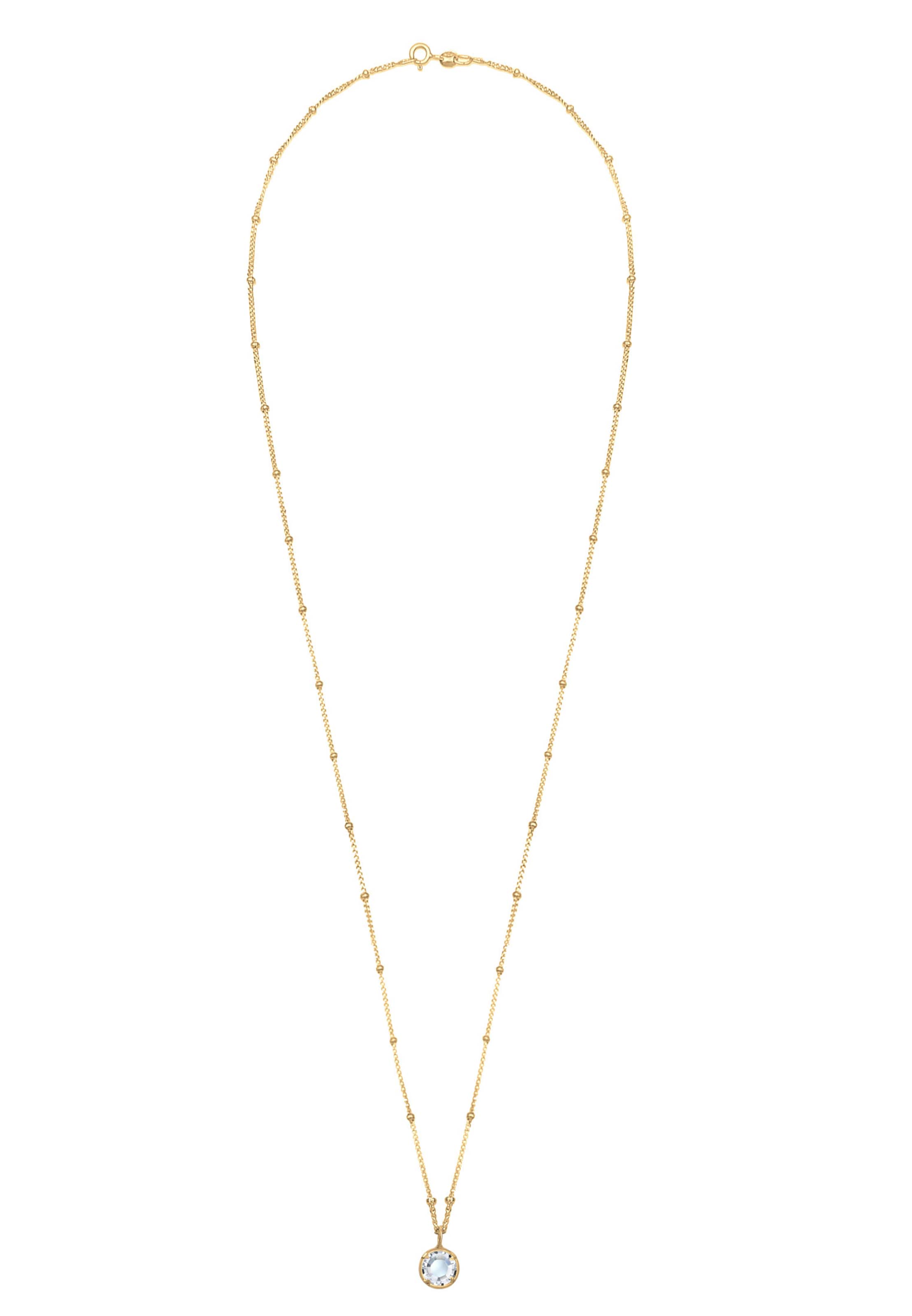 ELLI Kette in Gold: Vorderseite