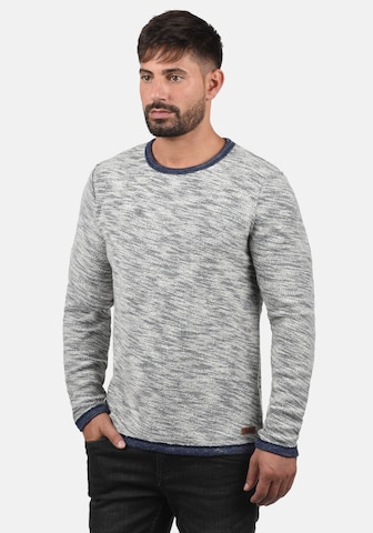 !Solid Sweatshirt 'Flocks' in Grijs: voorkant