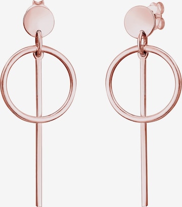 Boucles d'oreilles ELLI en or : devant