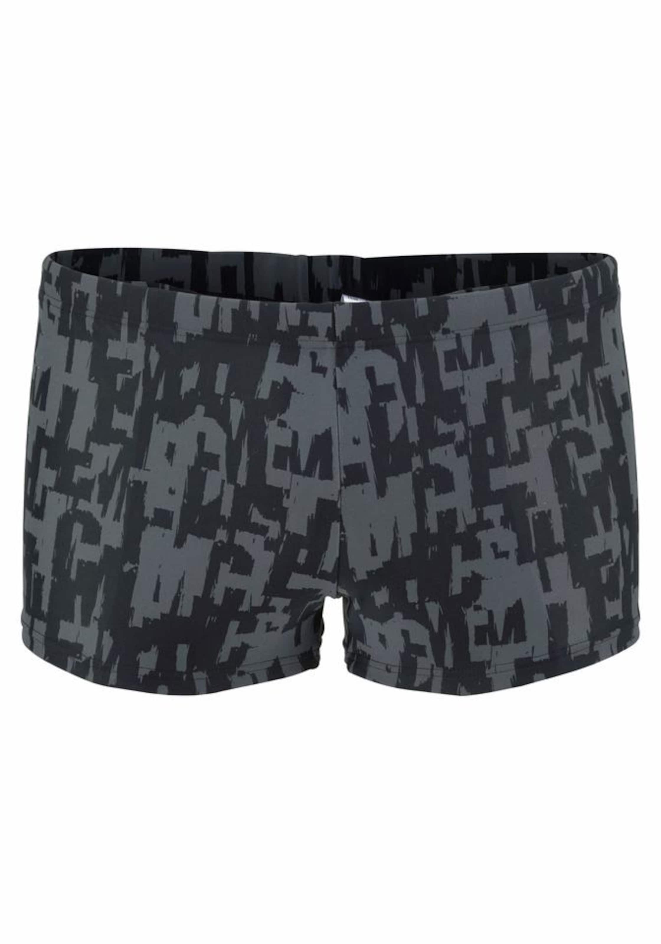 CHIEMSEE Badeshorts in Schwarz: Vorderseite