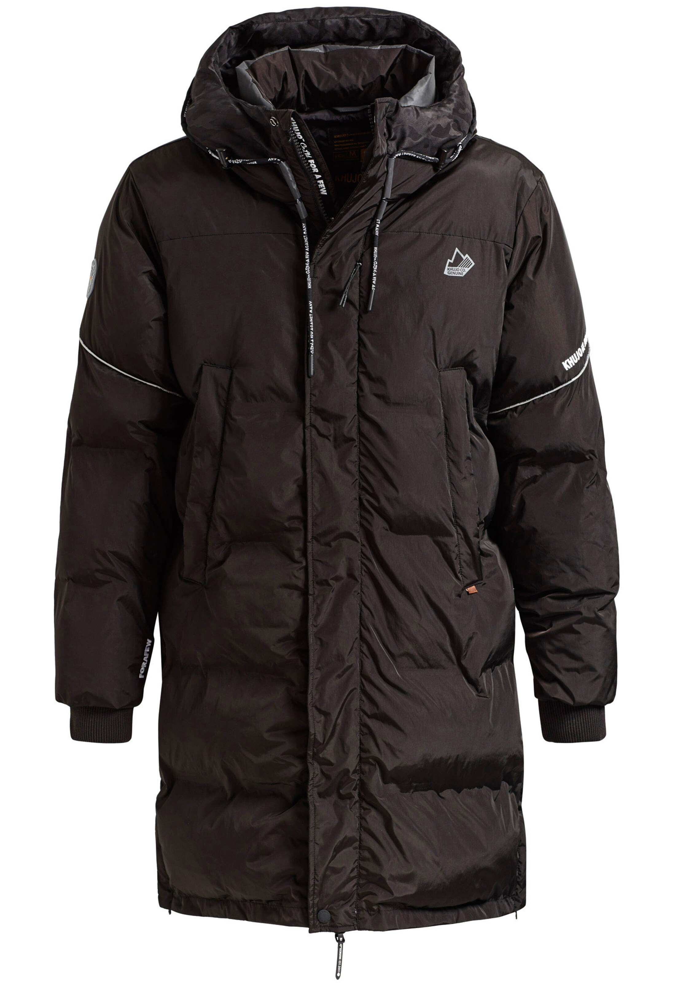 khujo - Winterjas 'CALLUX' in de kleur Zwart