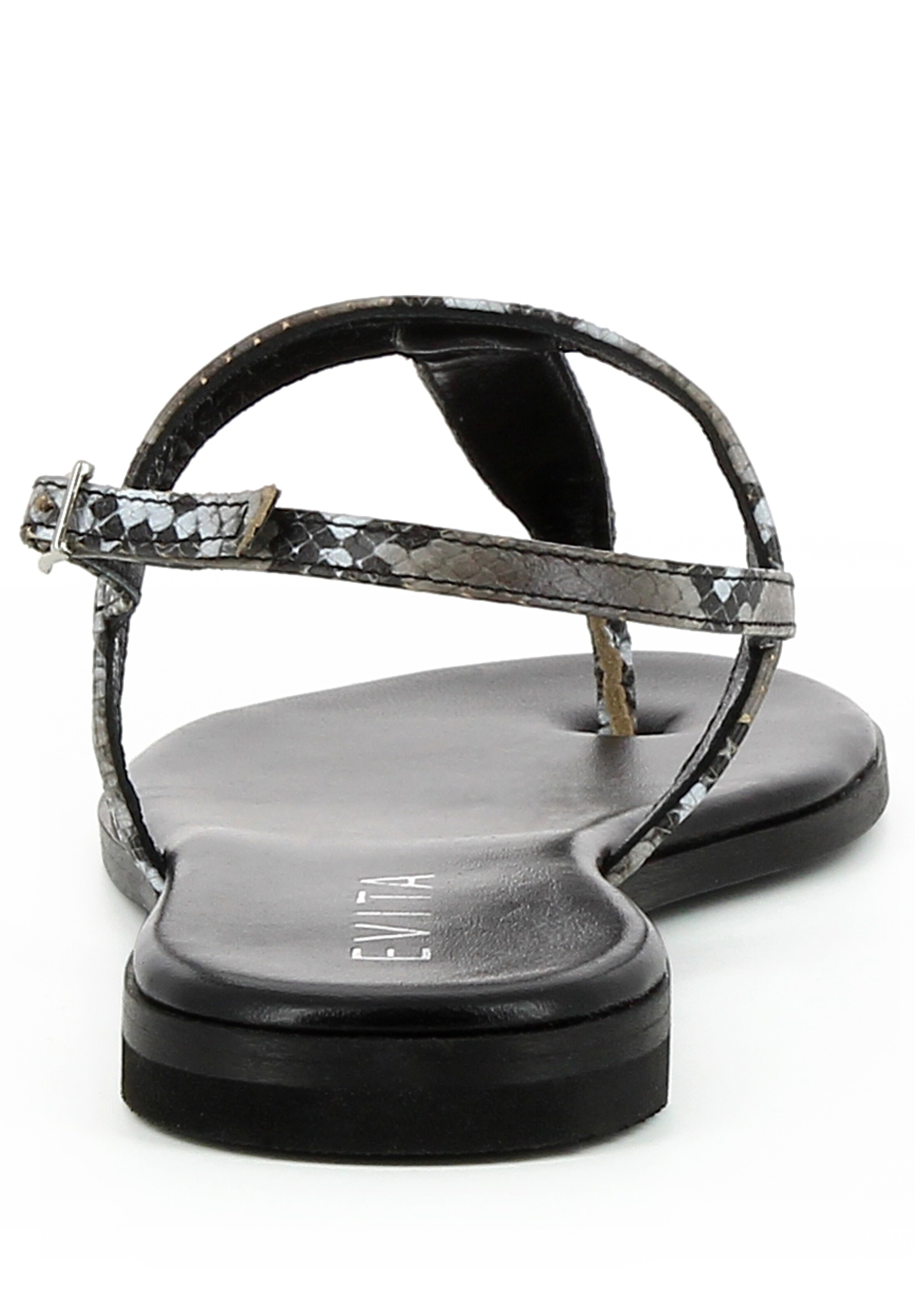 EVITA Sandale 'OLIMPIA' in Grau