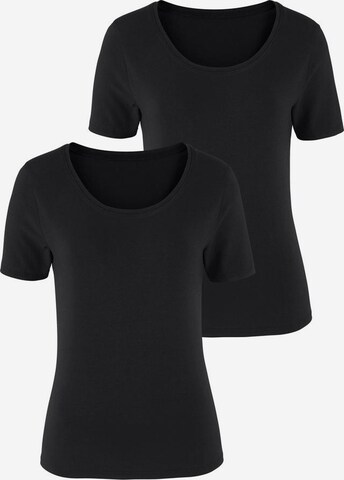 VIVANCE Μπλουζάκι σε μαύρο: μπροστά