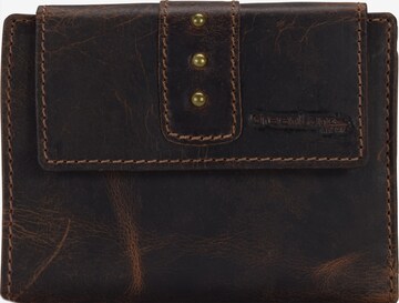 Greenland Nature Wallet in Brown: front