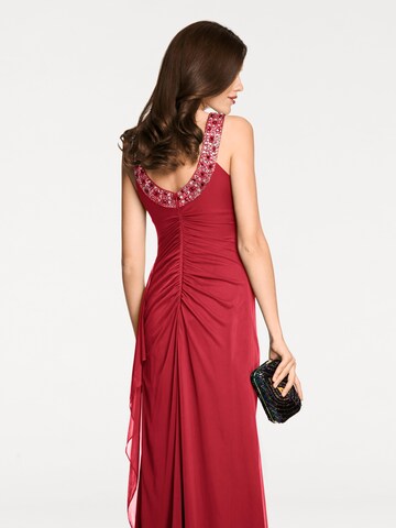 Robe de soirée heine en rouge