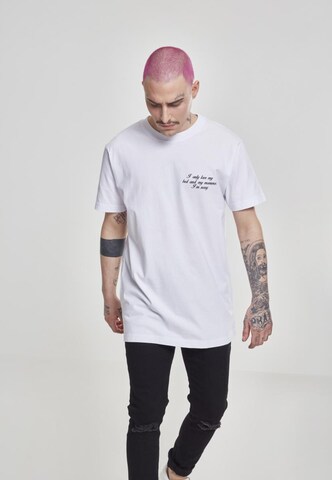 Mister Tee T-Shirt 'I'm Sorry Tee' in Weiß: Vorderseite