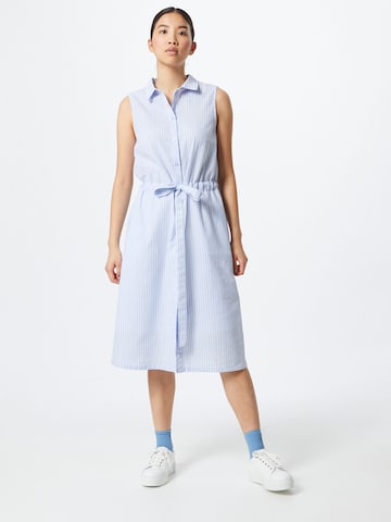 Robe-chemise TOM TAILOR en bleu : devant