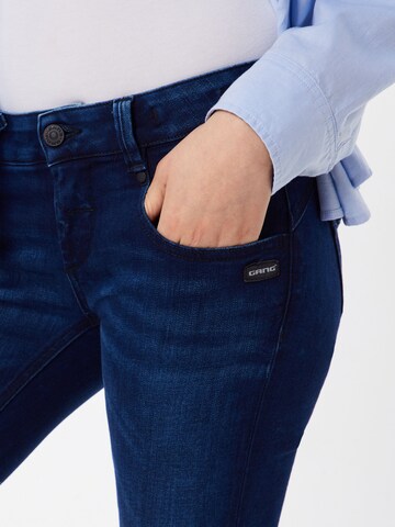 Skinny Jeans 'Nena' de la Gang pe albastru