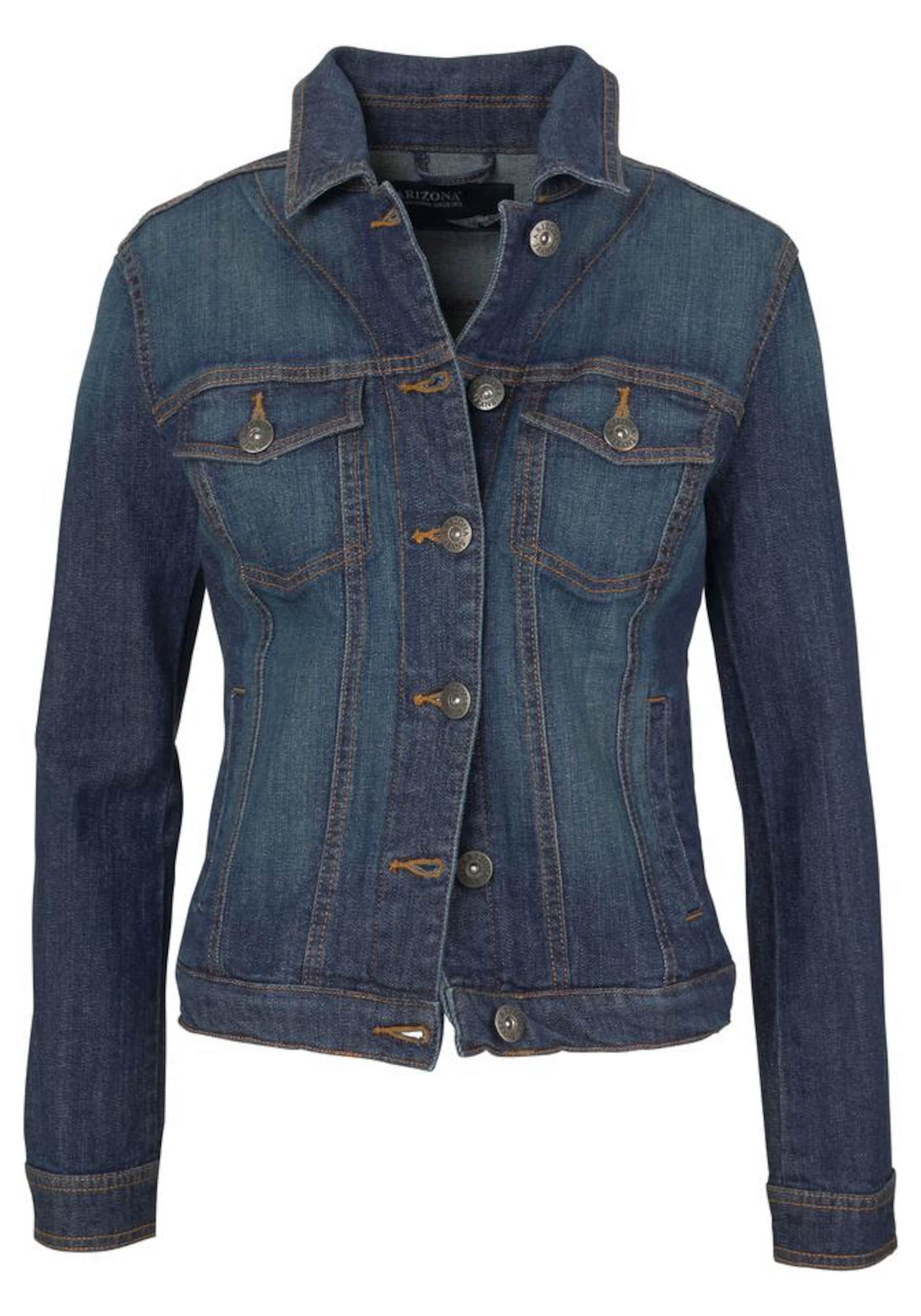 ARIZONA Jeansjacke in Blau: Vorderseite
