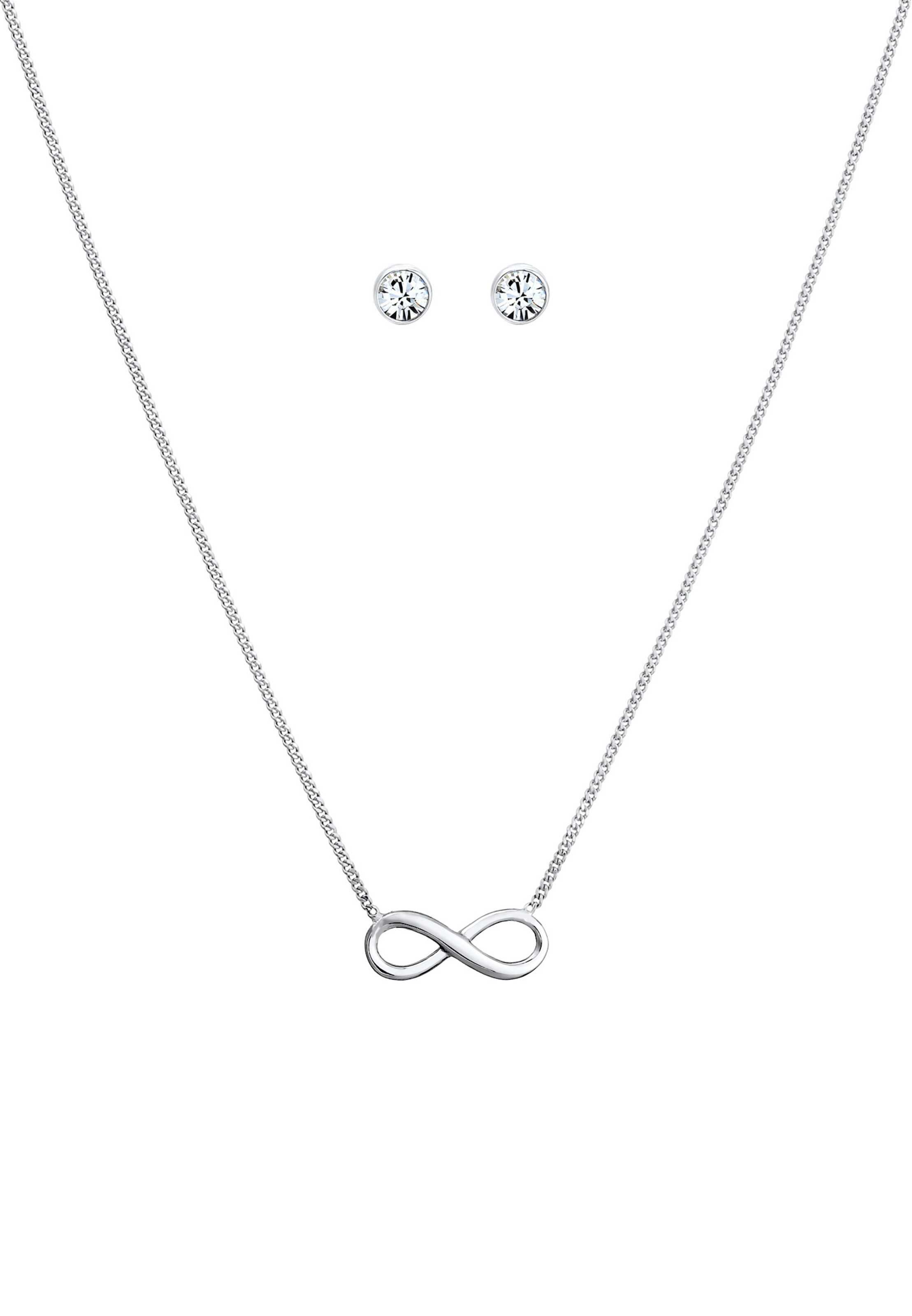 ELLI Sieraden set in Zilver: voorkant