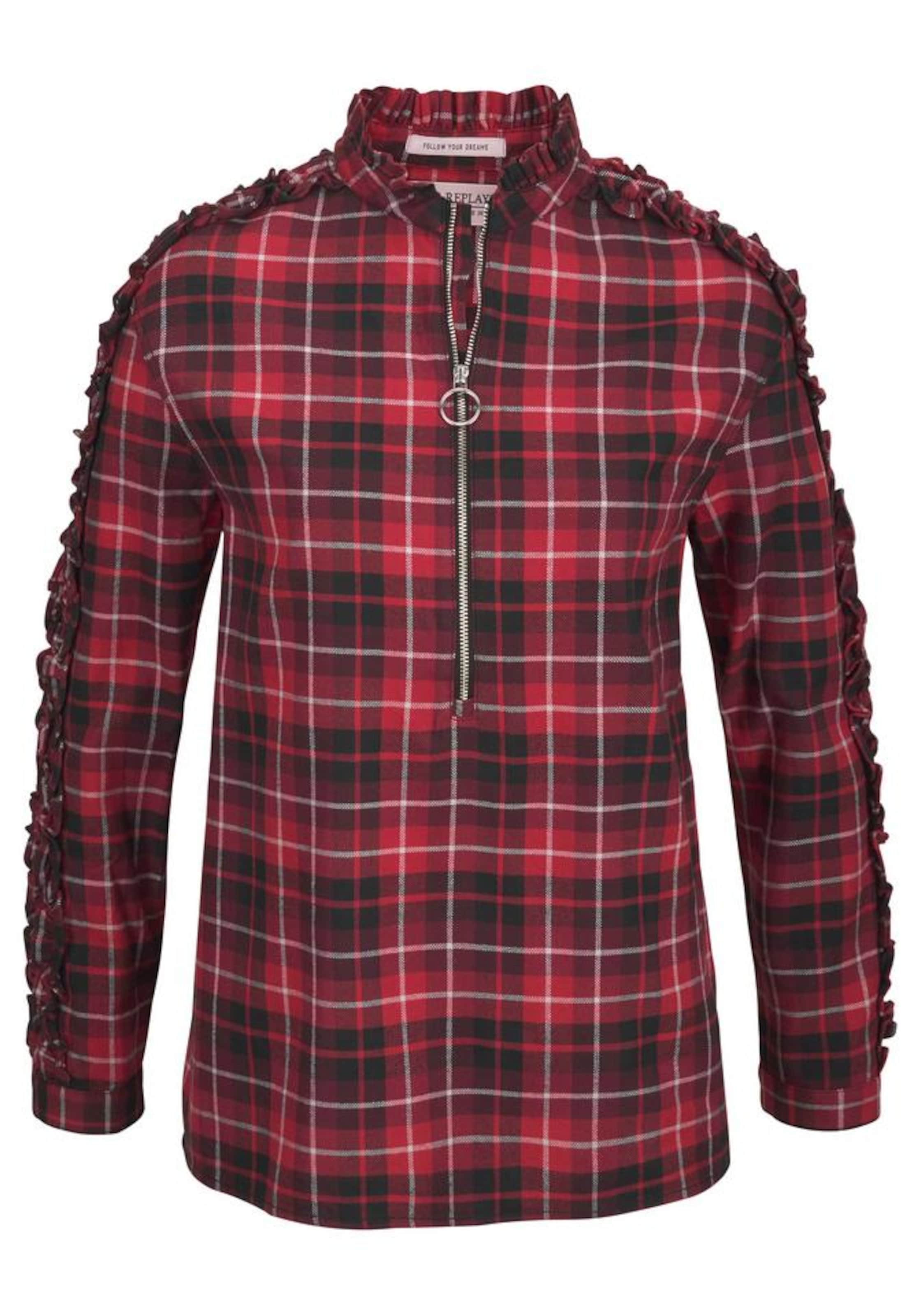 REPLAY - Hemd in rot