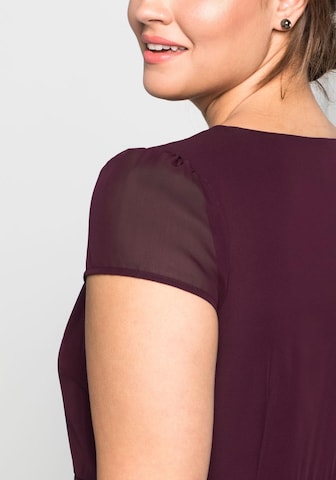 Robe de cocktail SHEEGO en violet