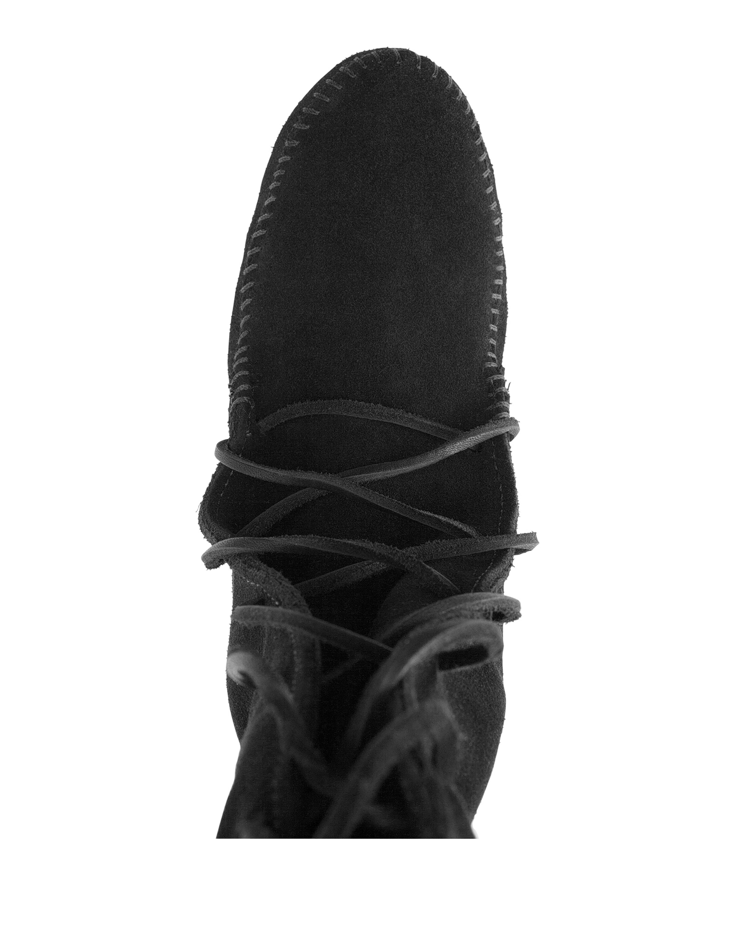 Bottes à lacets Minnetonka en noir