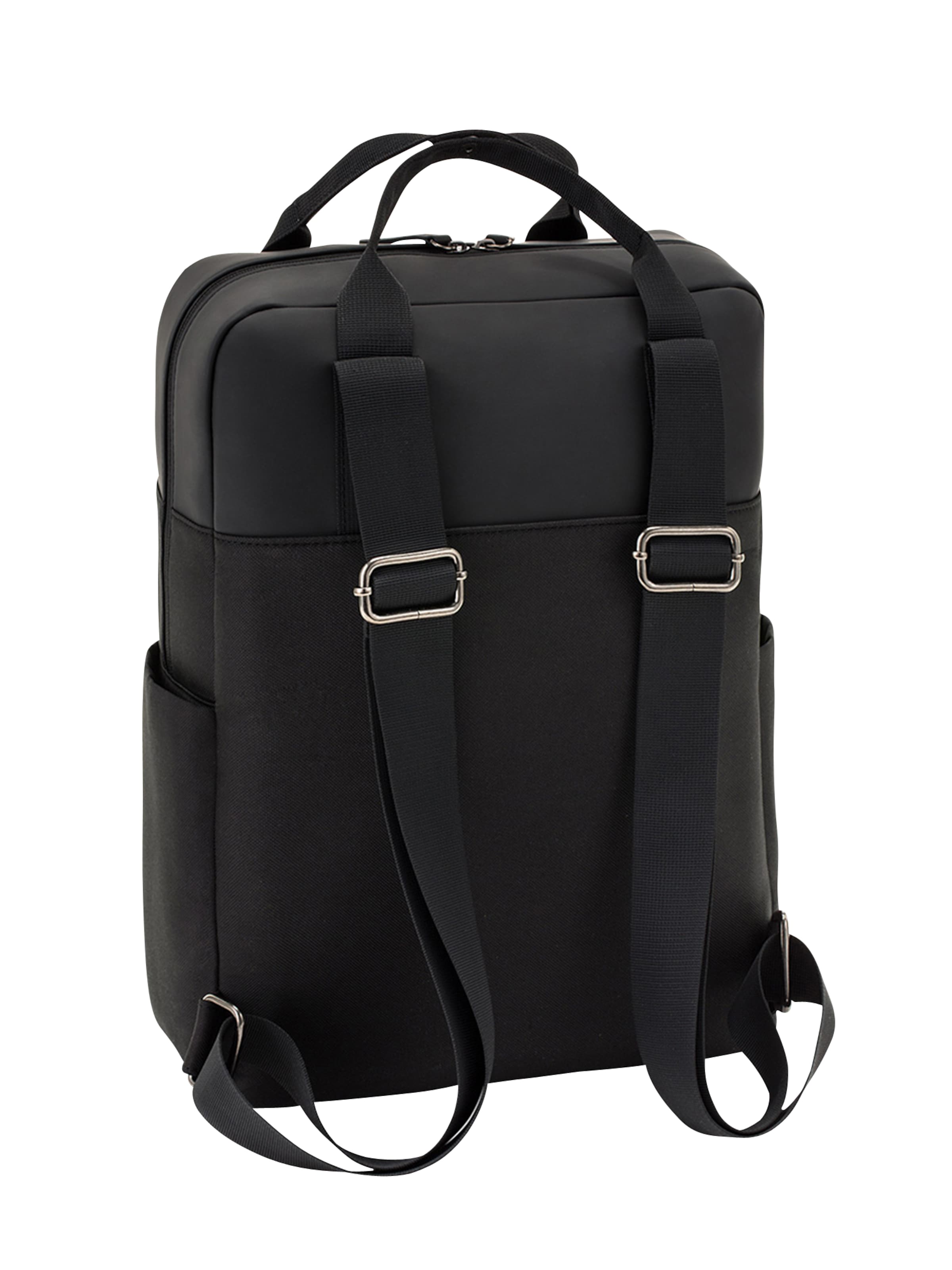 Kapten & Son Backpack 'Bergen All Black' in Black: back