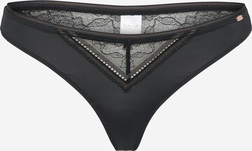 Skiny 'Inspire
  Lace' String in Schwarz: predná strana