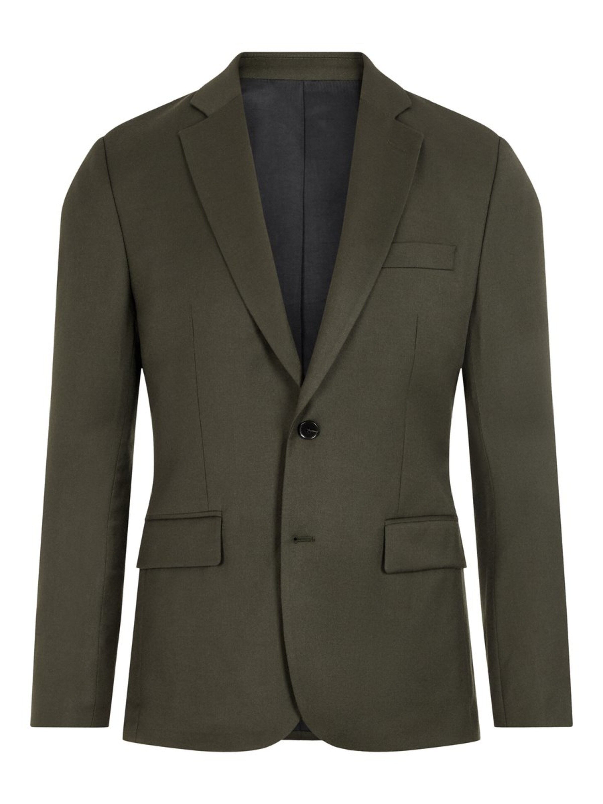 J.Lindeberg - Colbert 'Hopper' in de kleur Olijfgroen