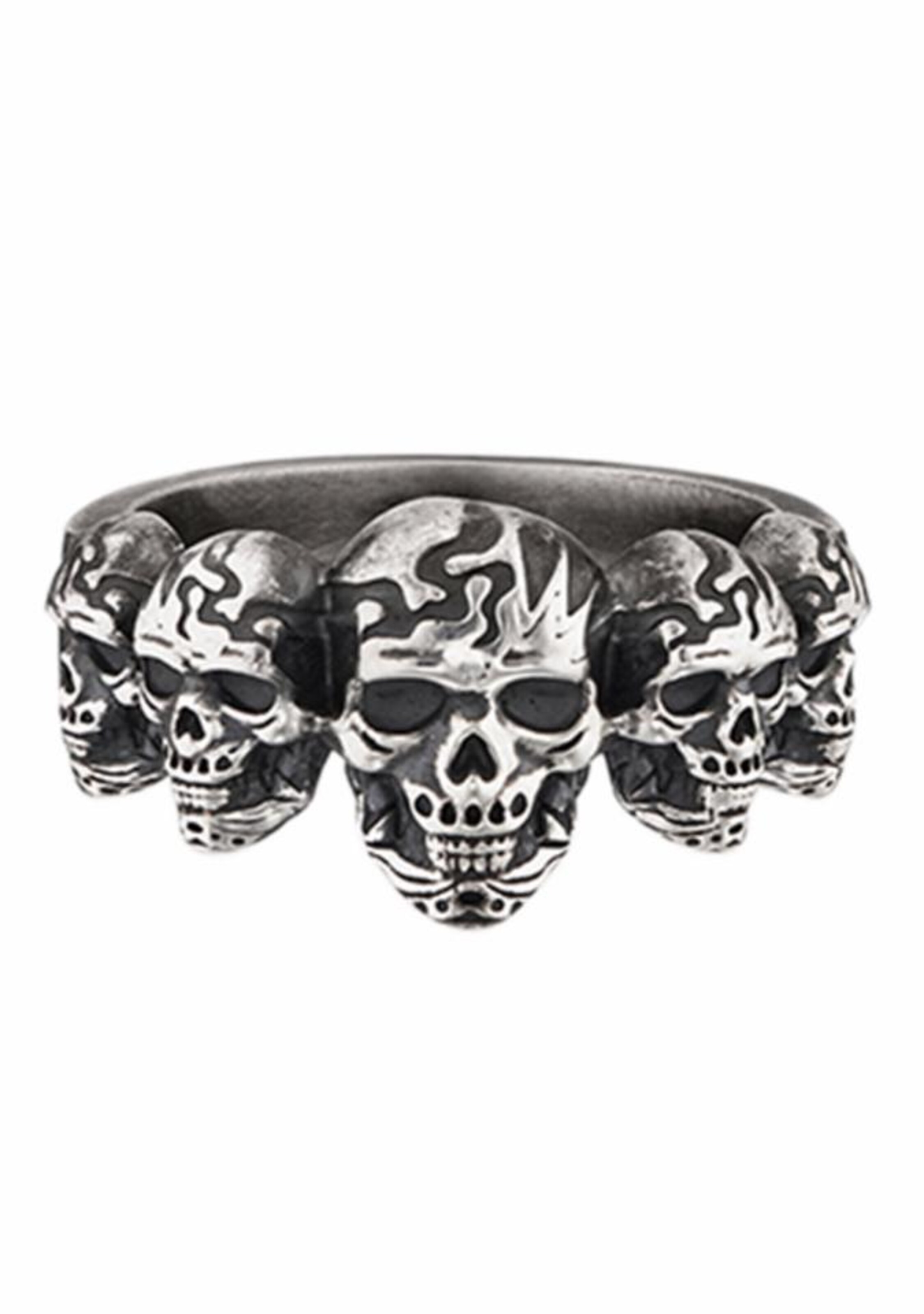 Bague caï en argent : devant