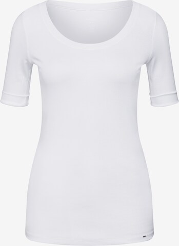 T-shirt Marc Cain en blanc : devant